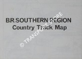 BR Southern Region Country Track Map by YONGE, John